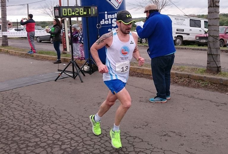 Quito Torres, campeón nacional 2018 en 15 kilómetros.