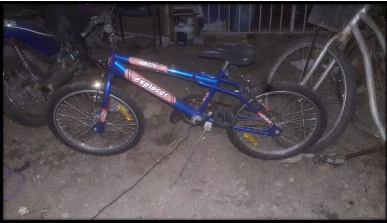 Bicicleta de niño recuperada