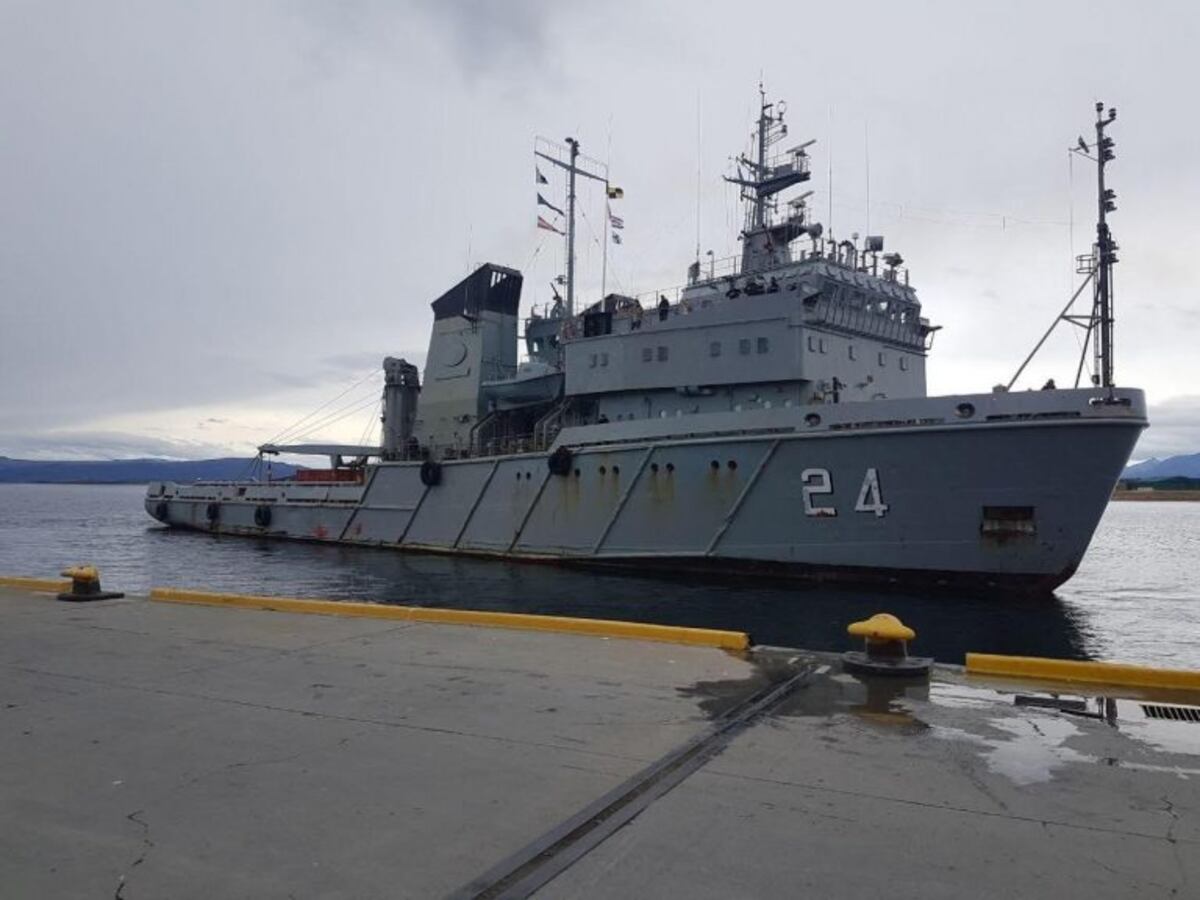 ARA "Islas Malvinas" finalizó el operativo de fondeado por prevención del coronavirus