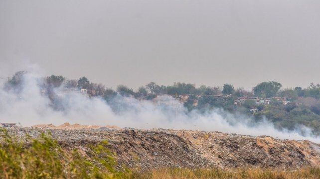 Incendios en el Volcadero de Paraná