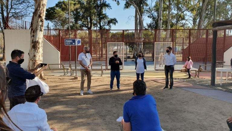 Entrega de subsidios a clubes de Marull por parte de la Agencia Córdoba Deportes (Vía Ansenuza)