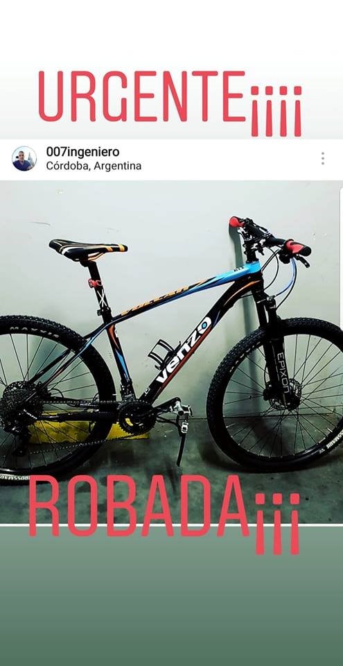 El robo de bicicletas en Córdoba se ha vuelto muy intenso en los últimos meses.