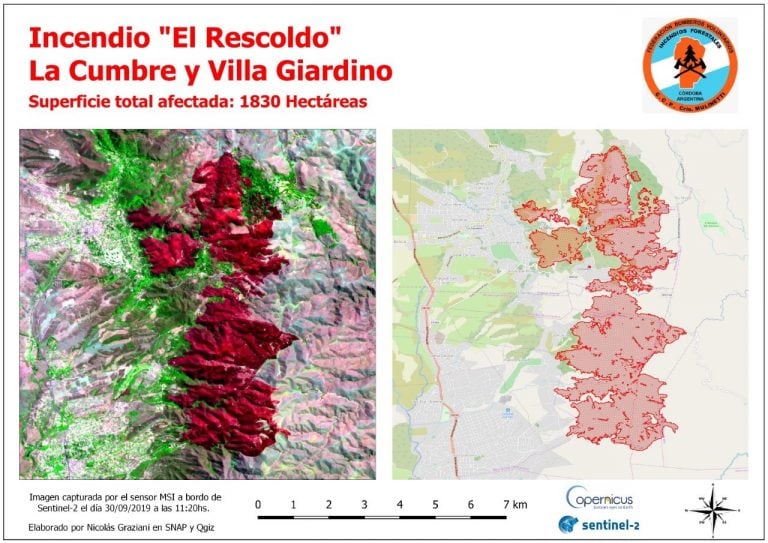 Cifra aportada por la Federación de Bomberos Voluntarios de Córdoba.