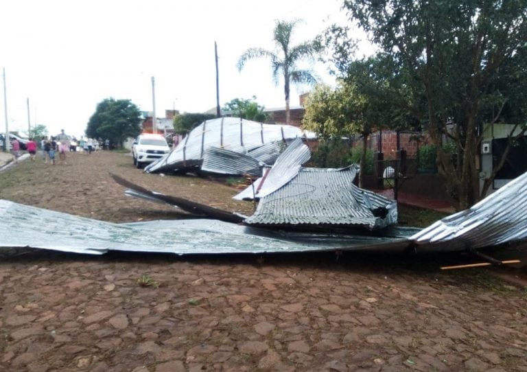 Temporal en San Vicente.