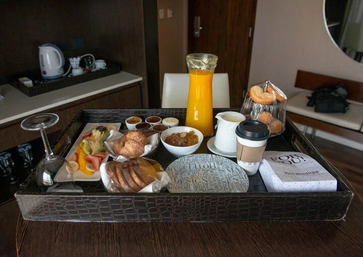 El desayuno deberá servirse en la habitación. (foto: Mario Quinteros)