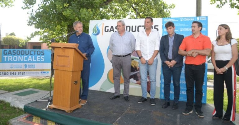 Finalizaron la ejecución de gasoductos en Córdoba.