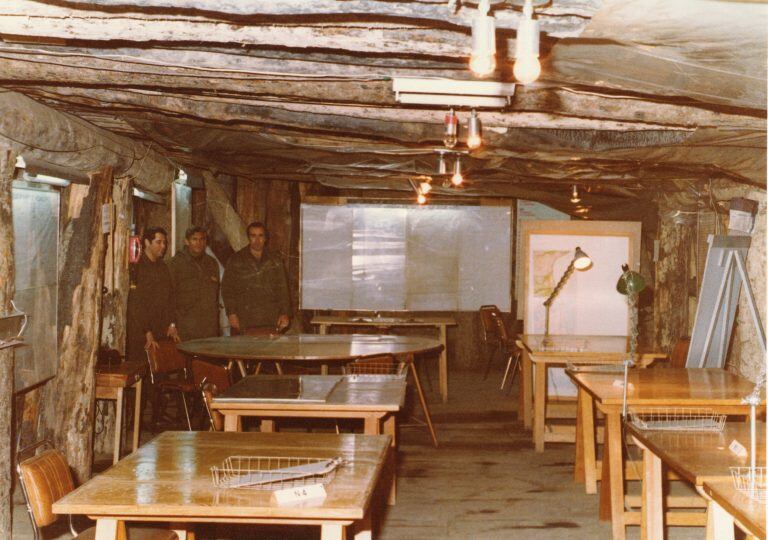 Bunkers de la Base Aeronaval Río Grande, parte de la historia de la ciudad en torno a la Guerra de 1982.