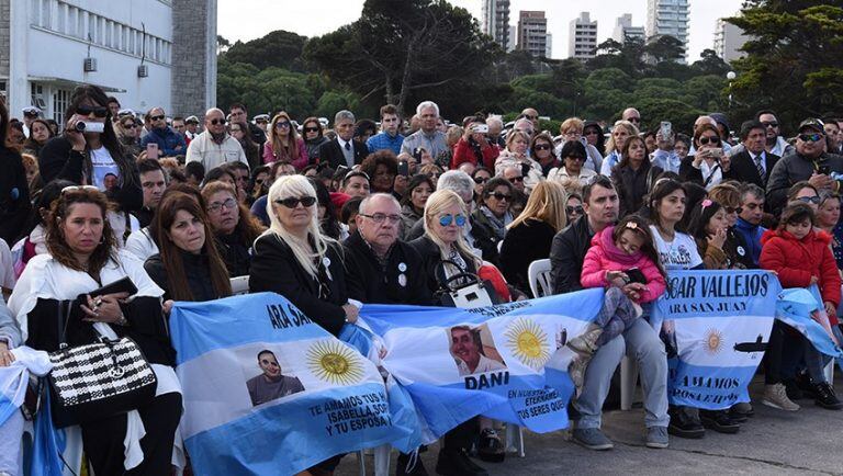 Acto en reconocimiento al submarino ARA San Juan y a sus 44 tripulantes