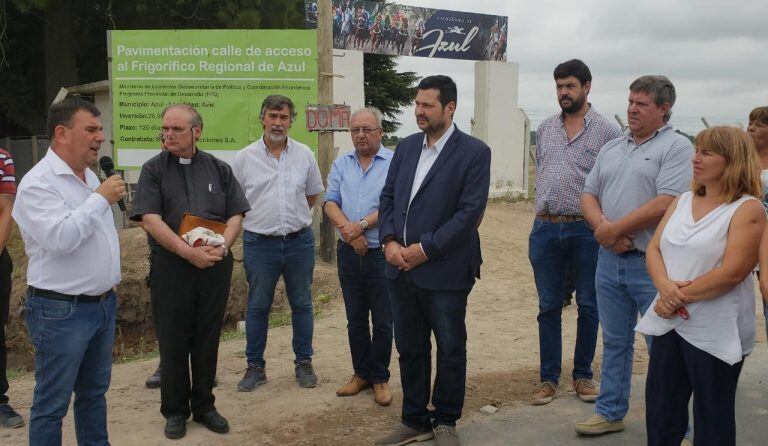 Inauguraron acceso frigorífico