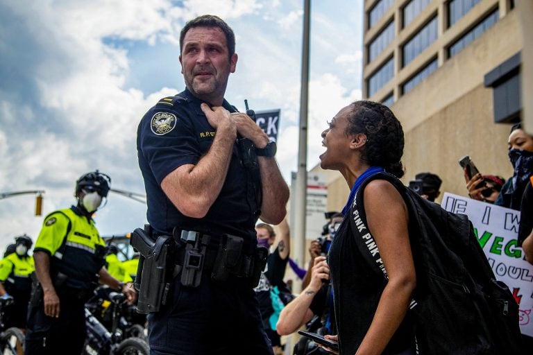 Una de las tantas protestas tras el asesinato de George Floyd. (Foto: web)