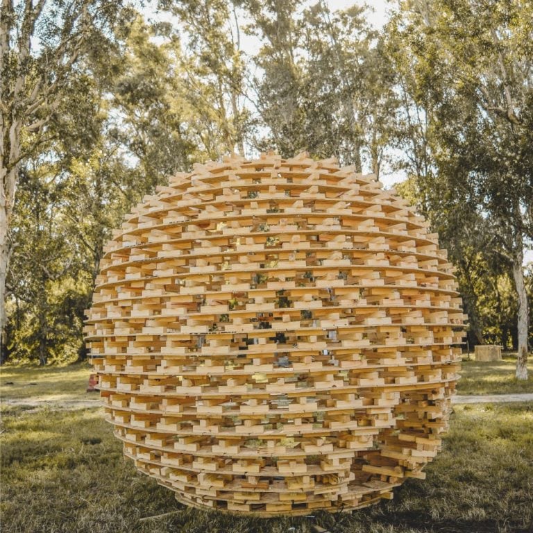 Hello Wood, el Festival en Madera que cumple su tercera edición y del que participan más de 100 estudiantes de arquitectura de todo el país.