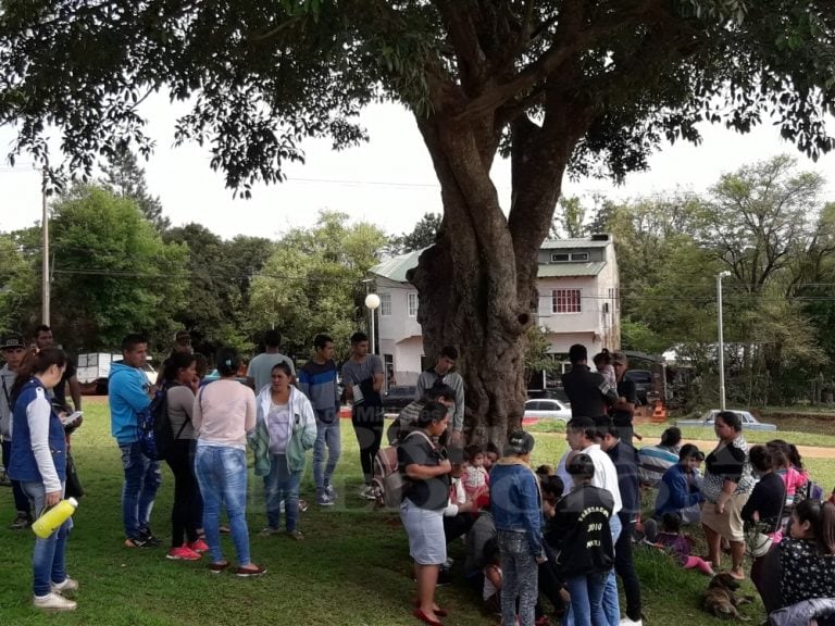 Asamblea de tareferos en Oberá. (Foto: Primera Edición)