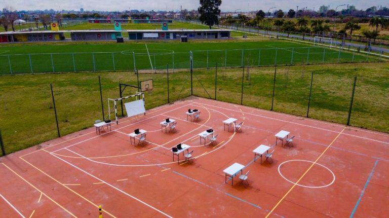 La ciudad de Buenos Aires propone clases en espacios abiertos (Foto: Ciudad de Buenos Aires)