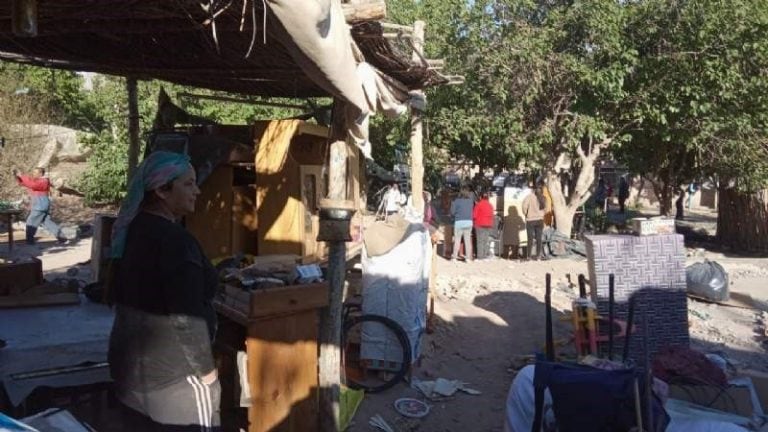 Unas 500 familias serán trasladadas este martes.  (Foto: Tiempo de San Juan)