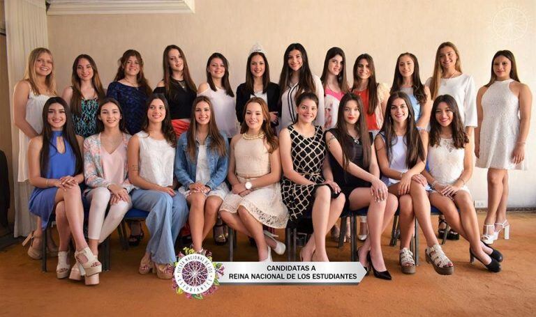 Candidatas Reina Nacional de los Estudiantes