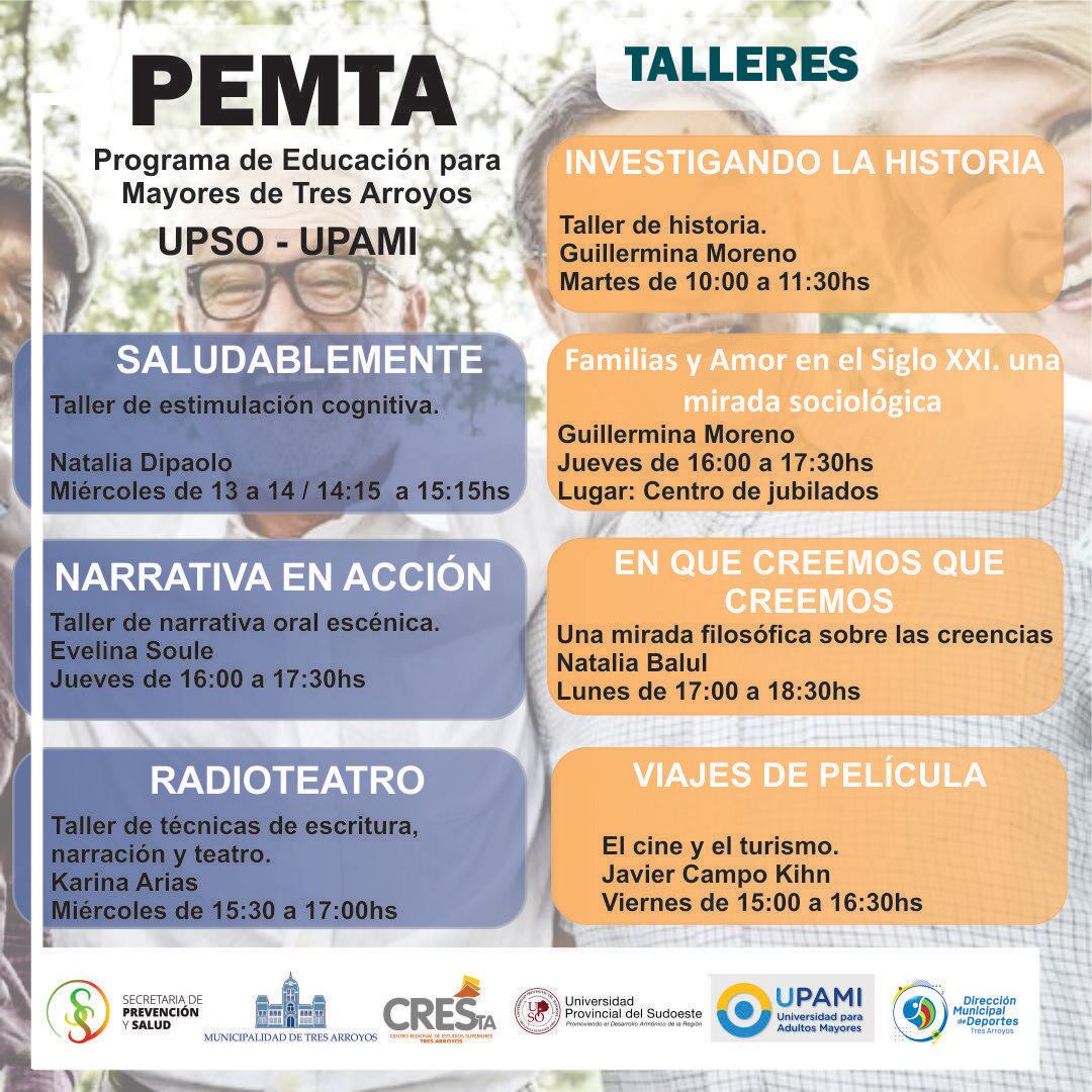 Talleres Pemta 1er cuatrimestre 2022