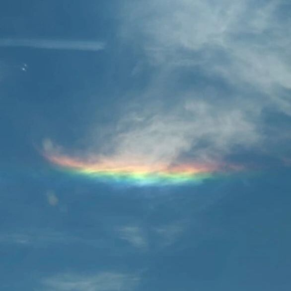 La extraña luz se vio en el cielo de la localidad cordobesa de Piquillín. (Hablando Claro)