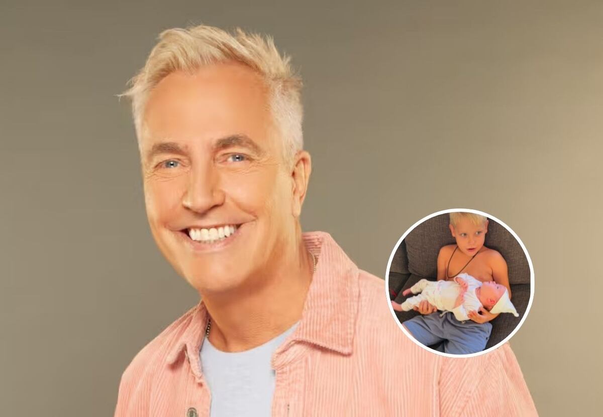 Marley mostró el tierno video de Mirko dándole la mamadera a Milenka por primera vez