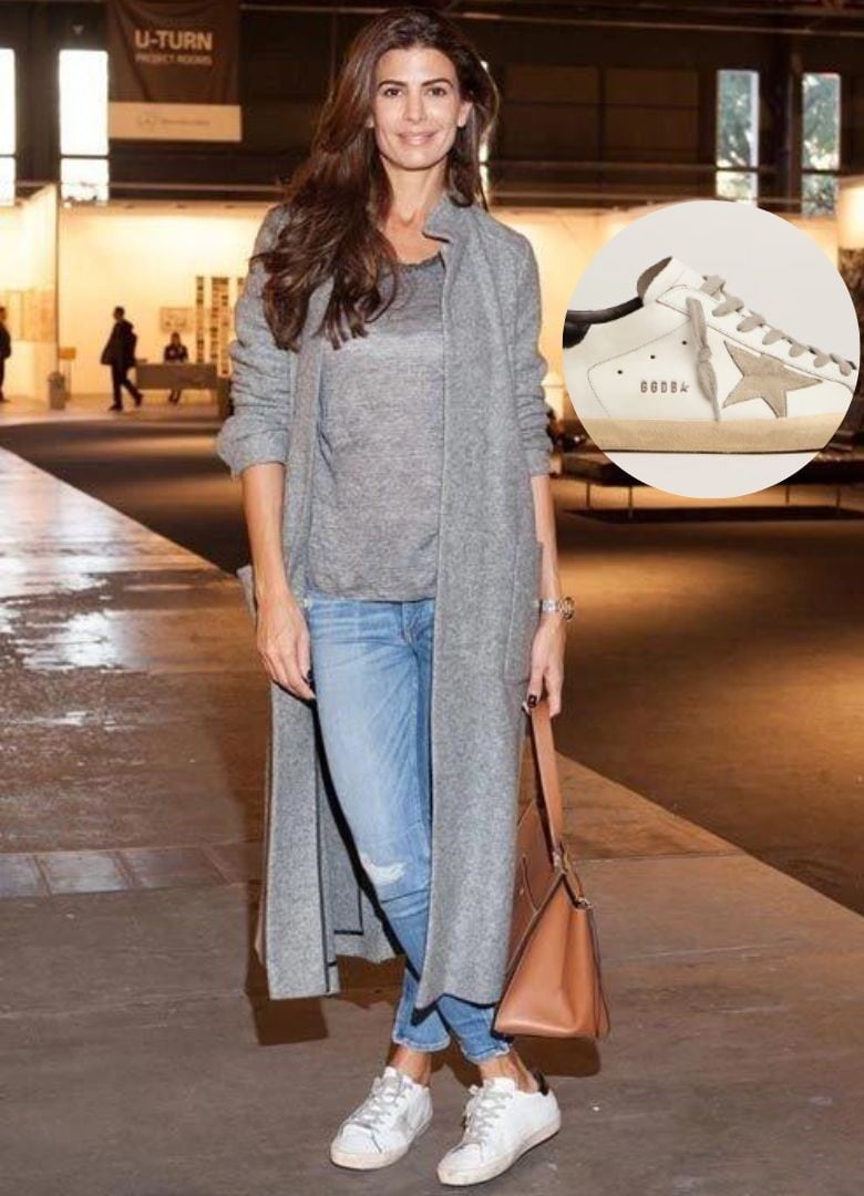 Los looks en zapatilla de Juliana Awada