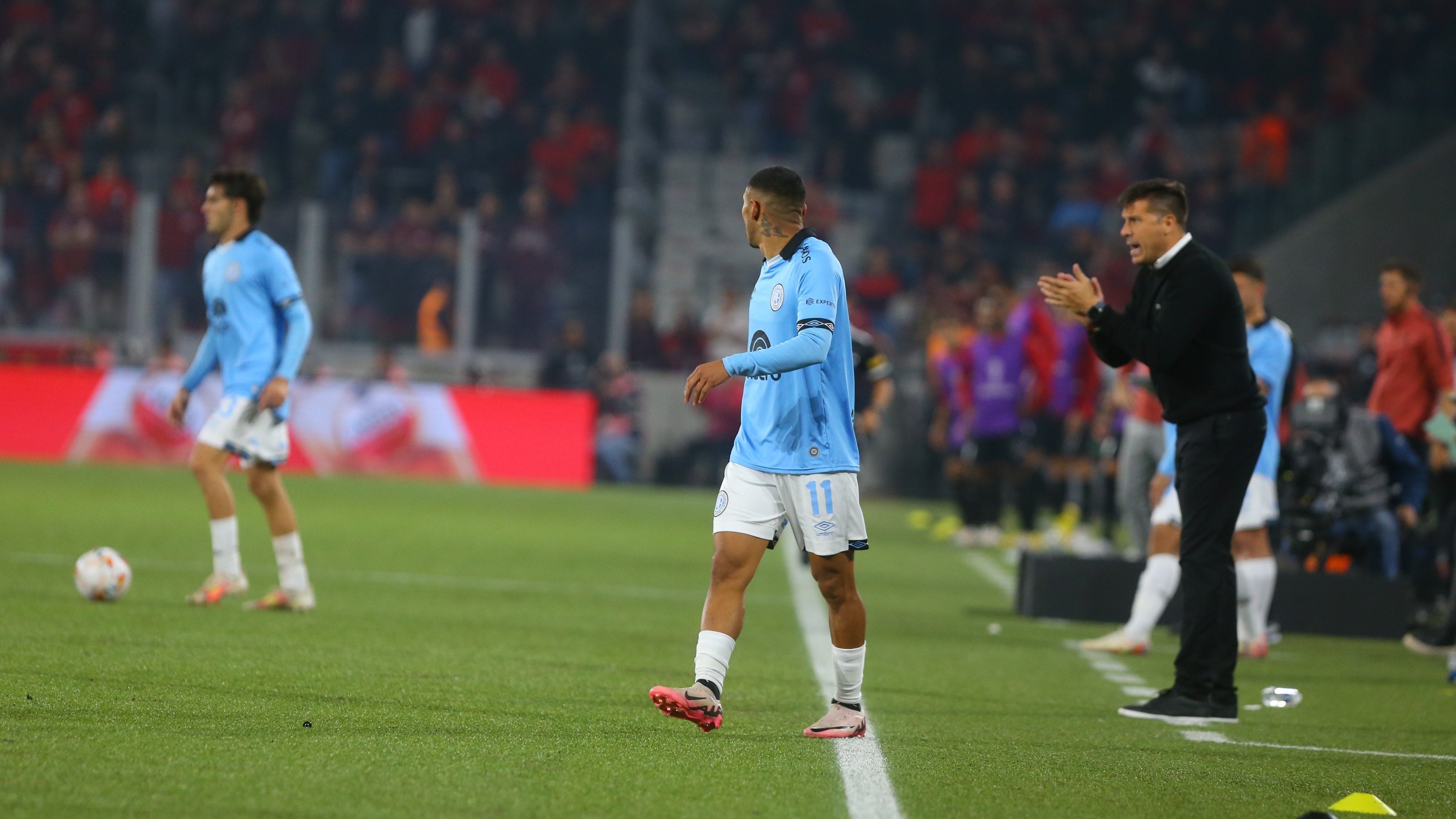 Belgrano ante Paranaense, por Copa Sudamericana. (Prensa Belgrano).