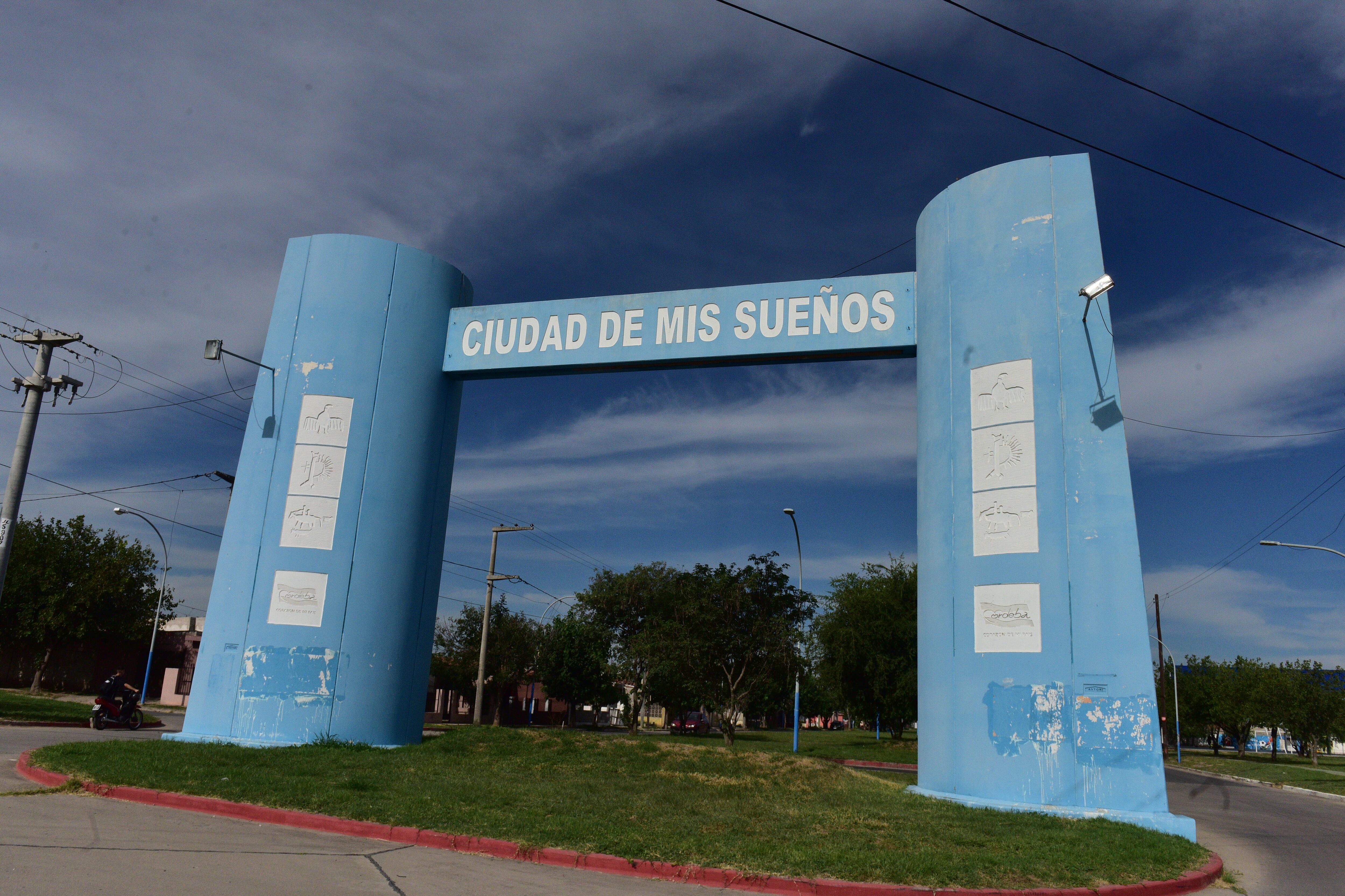 Entrada al barrio ciudad de mis sueños.