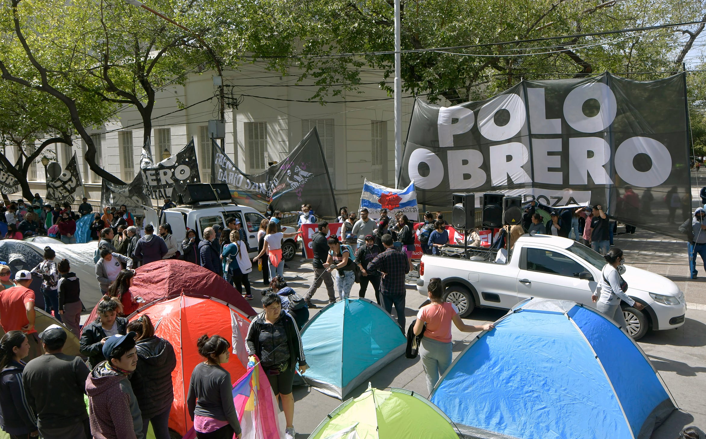 Una de las últimas acciones federales que realizó la Unidad Piquetera. 