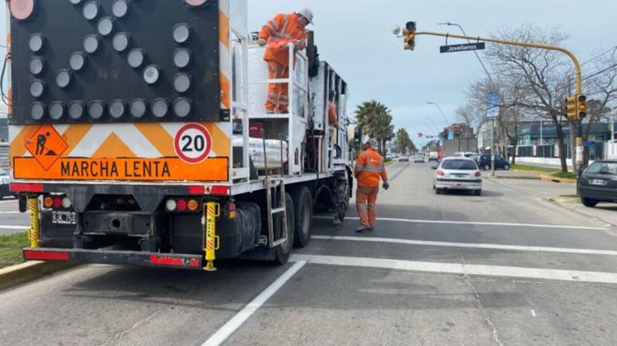 Avanza la señalización y demarcación vial de las principales avenidas