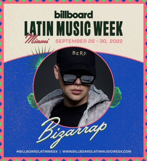 Bizarrap en el festival Laitn Music Week de Billboard