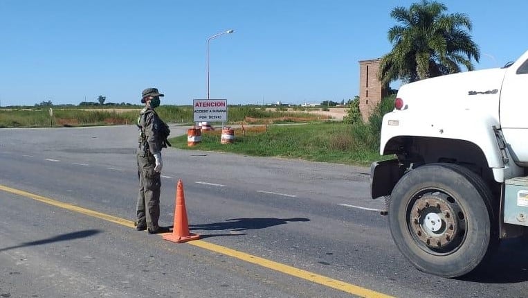 Controles de Gendarmería en la ruta 34