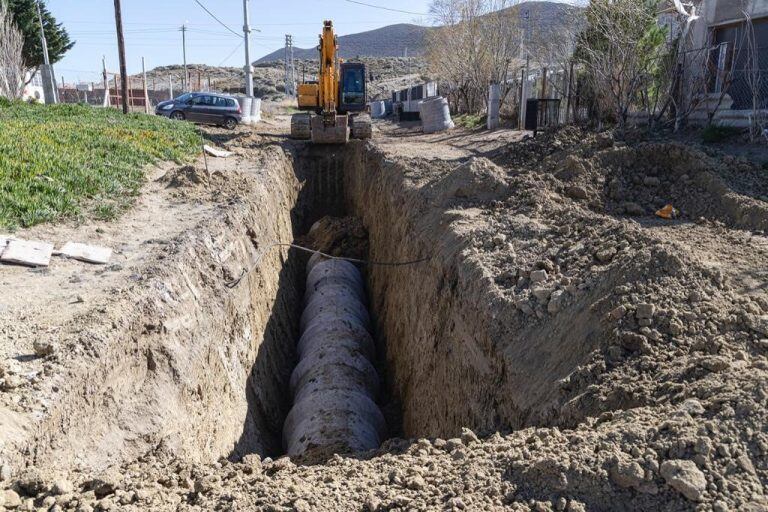 Obras en Comodoro.