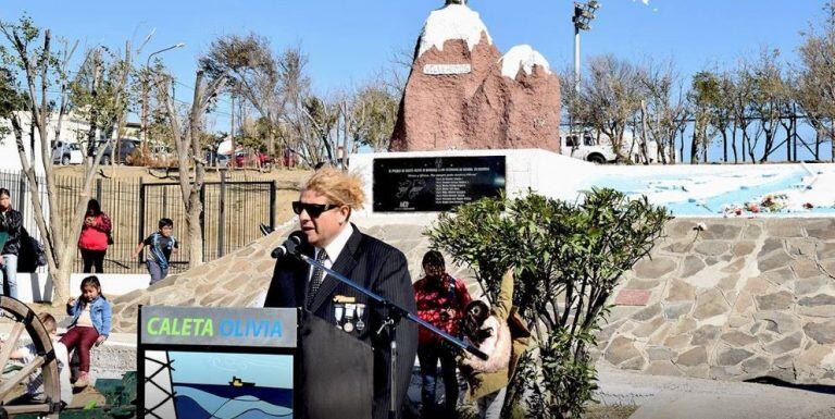 sergio ferreyra en nuevo aniversario del inicio de la guerra de Malvinas