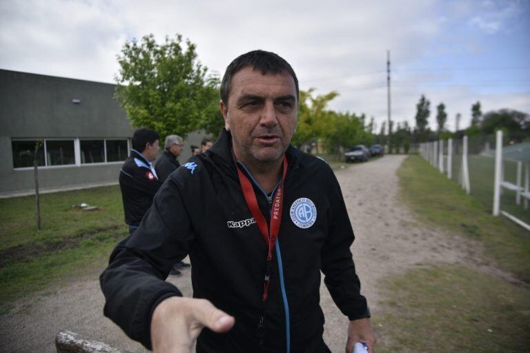 Osella en su primer entrenamiento.