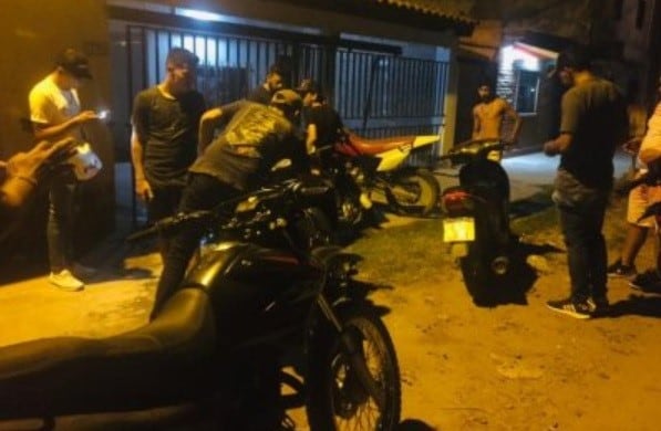 Recuperaron ocho motos secuestradas y detuvieron a sus conductores. (Web).