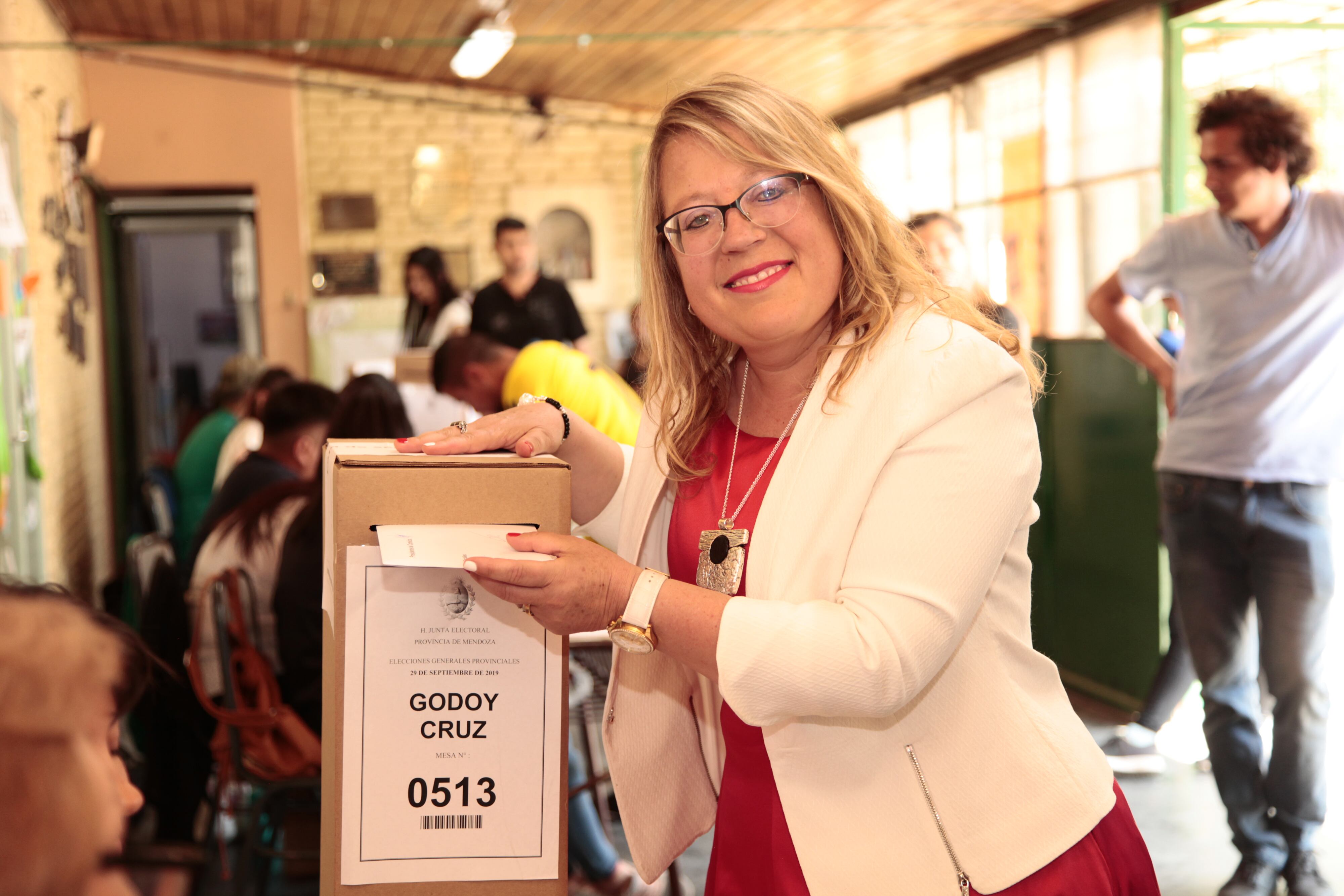 Andrea Blandini es senadora del Frente de Todos y quiere ser reelecta por el Partido Verde.