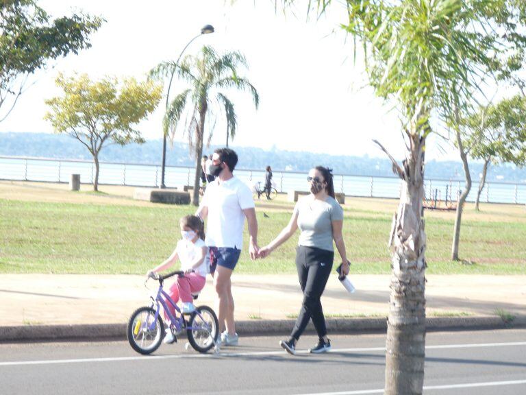 Día de familia en la Costanera Posadas este fin de semana. Dwns