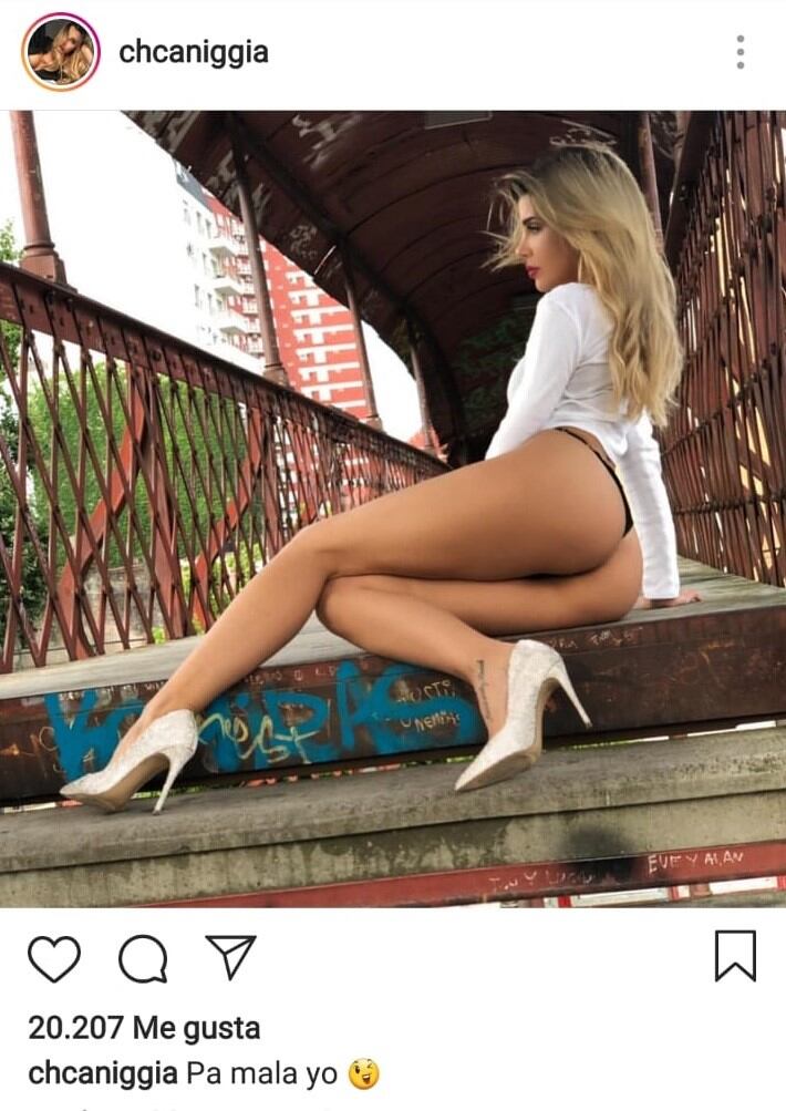 Instagram Charlotte Caniggia (Web)