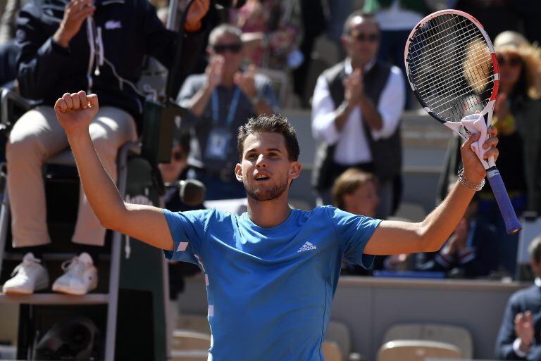 Thiem enfrentará por segundo año consecutivo en París a Rafa Nadal (Foto: EFE/EPA/JULIEN DE ROSA)