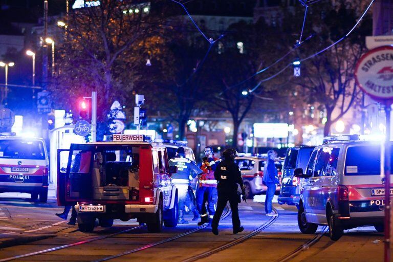 Atentados en Viena (Foto: EFE/EPA/CHRISTIAN BRUNA)