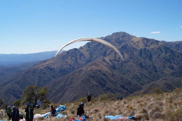 Parapente en Capilla del Monte