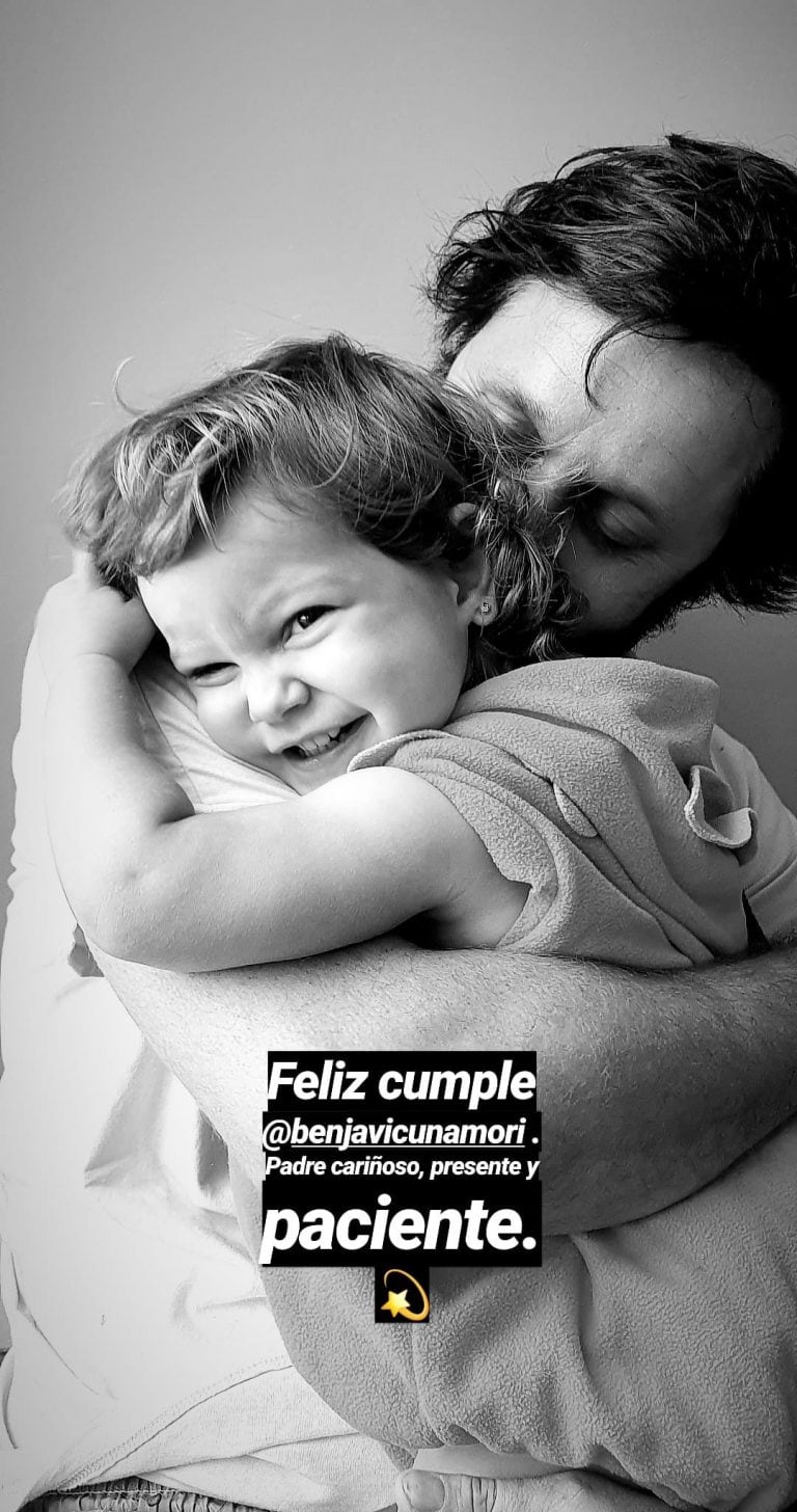 La China Suárez le dedicó un tierno mensaje de cumpleaños a Benjamín Vicuña Mori (Foto: Instagram/ @chusmeteando1)