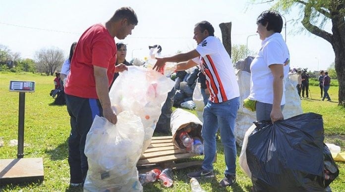 FAM Recicla superó las 9 mil toneladas de botellas plásticas. (facundoquiroga.com)