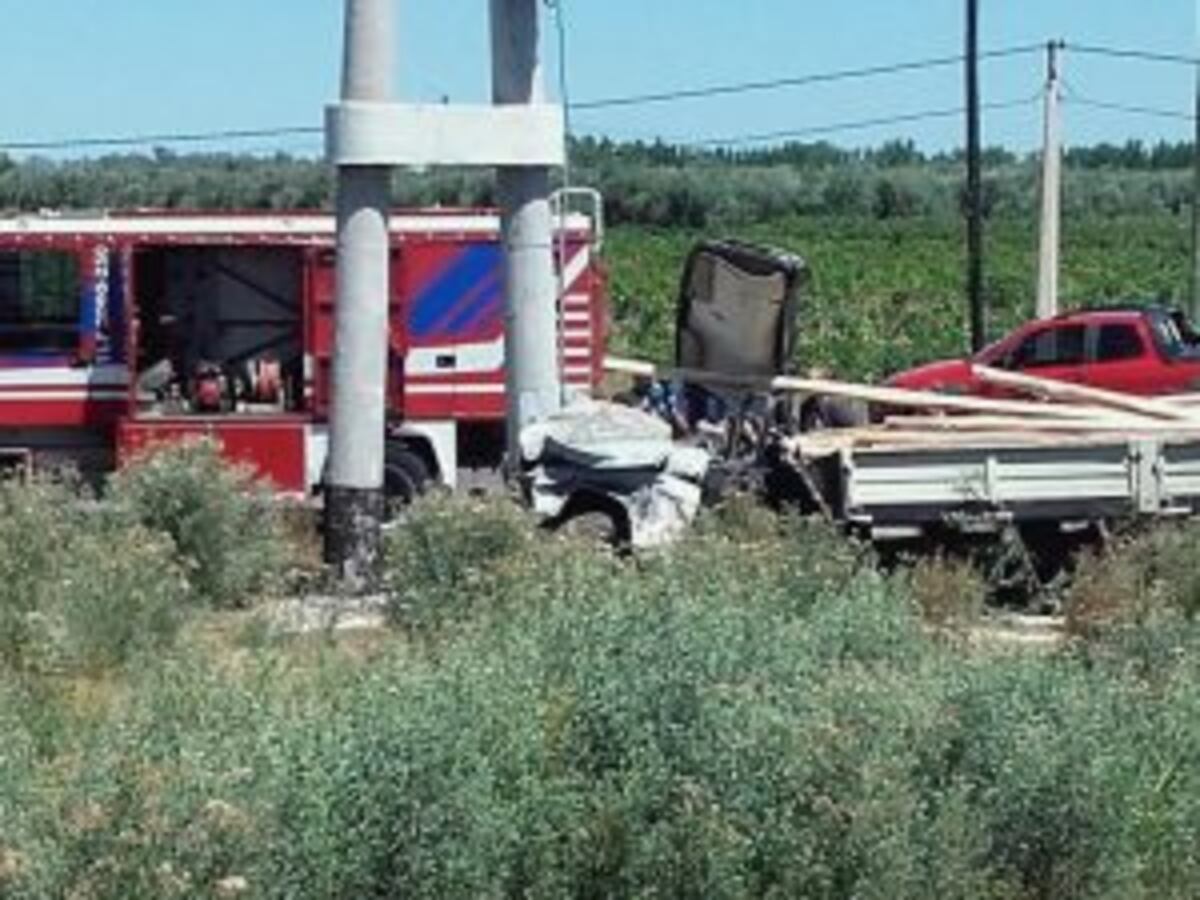 Un hombre murió aplastado por palos que cayeron de un camión