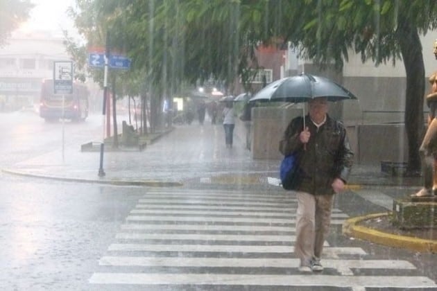 Se esperan lluvias fuertes para el jueves