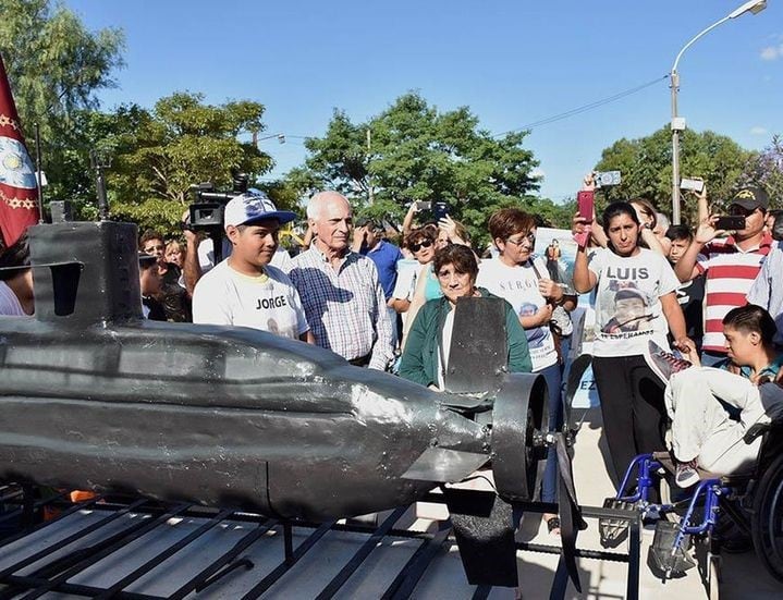 La plaza en homenaje a los tripulantes salteños desaparecidos en el ARA San Juan está en Limache (El Tribuno)