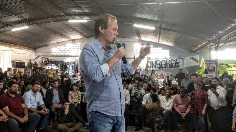 Bordet cerró su campaña en Concordia: "Vayamos con las banderas bien altas"