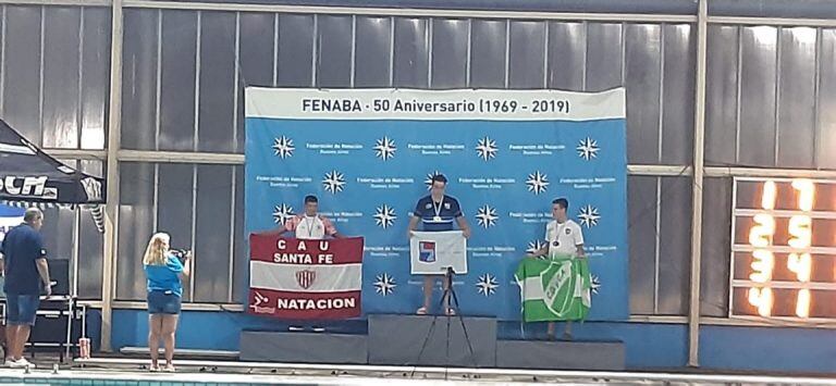 Benjamin Ghione medalla de bronce en Buenos Aires