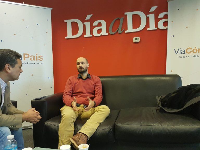 Juan Iñaki, en la previa de la presentación de su trabajo en el Teatro Real junto con Vía Córdoba.