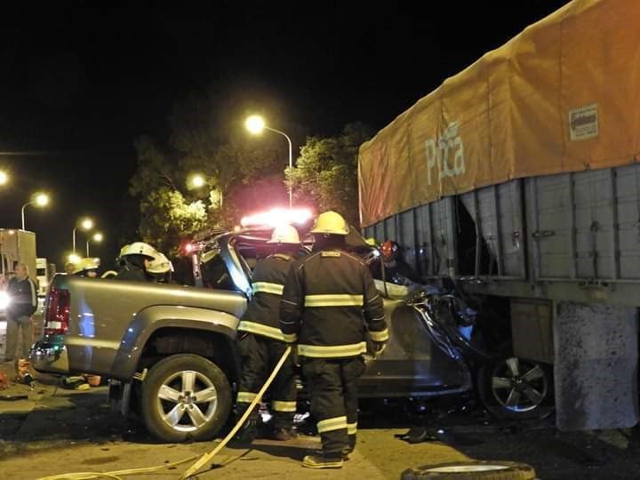 Conductor atrapado en la cabina de un camión (Infomas)