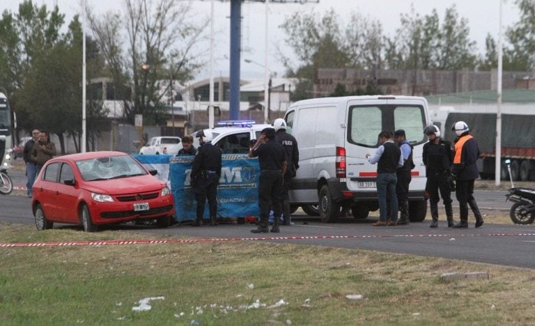 El ciclista perdió la vida en el acto. (Foto: Diario El Ciudadano)