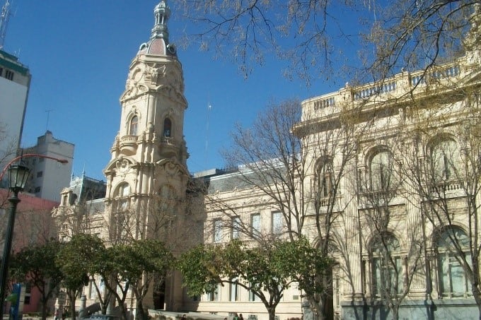 Atención al público en el municipio en navidad